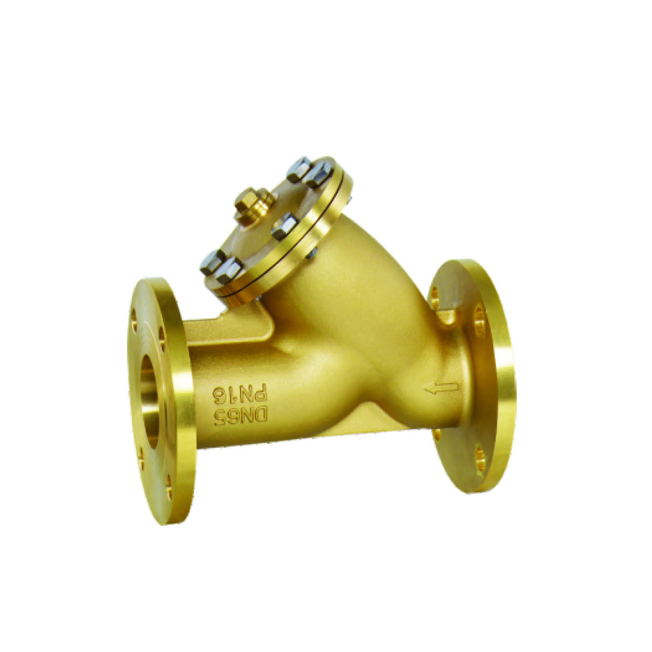 GL41H-16T黄铜法兰过滤器