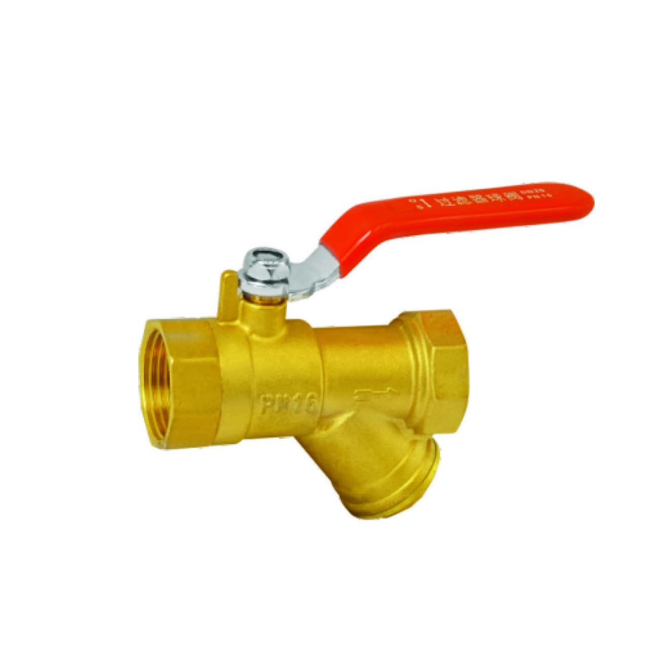 Q11F-20T黄铜过滤器球阀