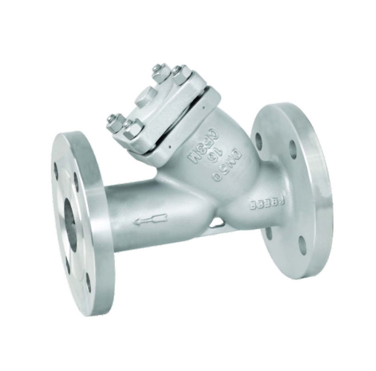 GL41W不锈钢Y型法兰过滤器