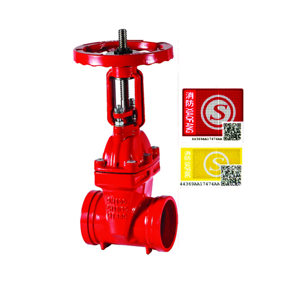 Z81X沟槽明杆弹性座封闸阀