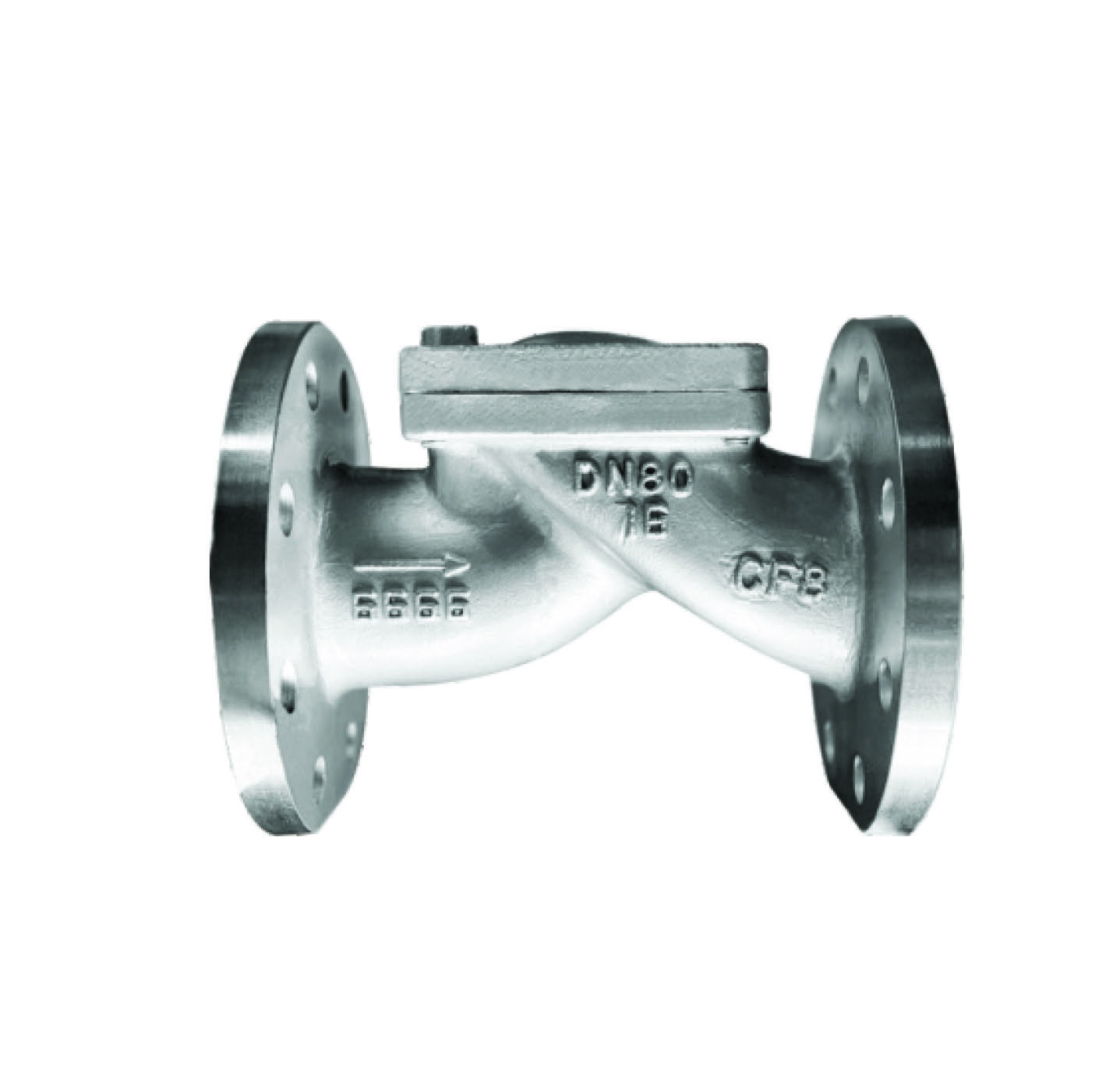 H44X不锈钢橡胶瓣止回阀