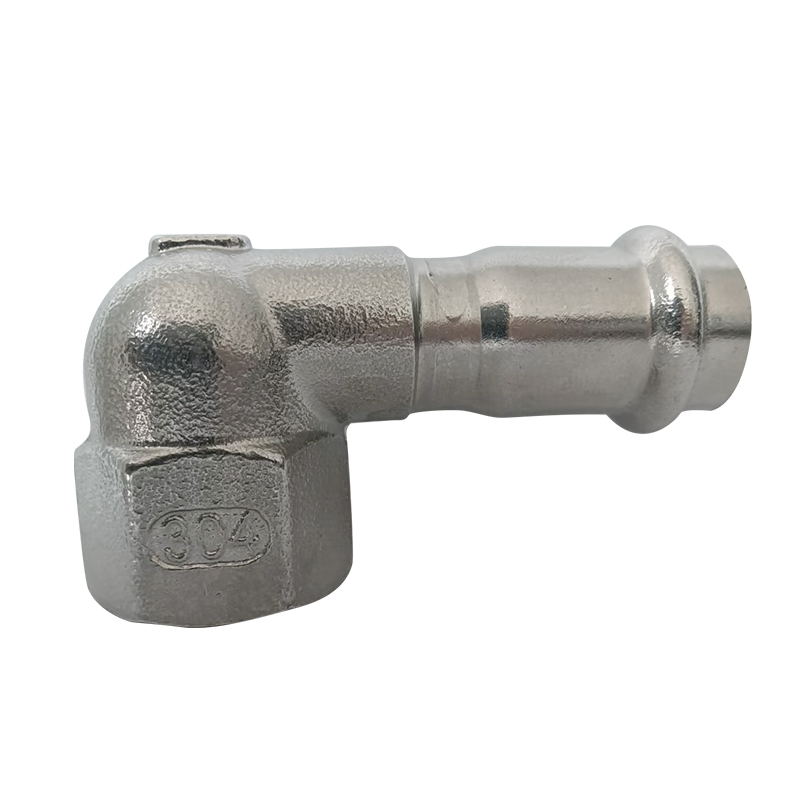 内螺纹90°转换弯头