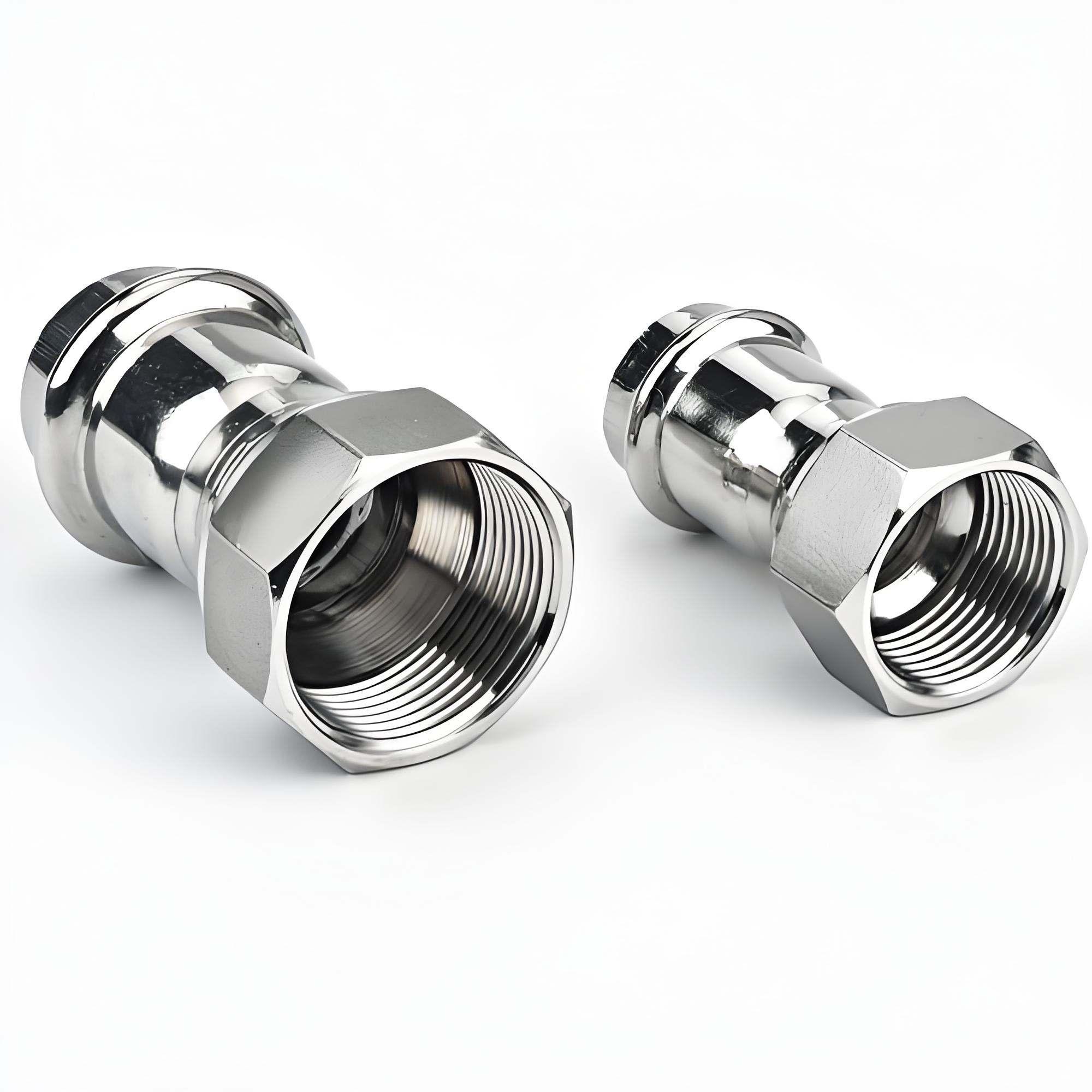 卡压内螺纹直通