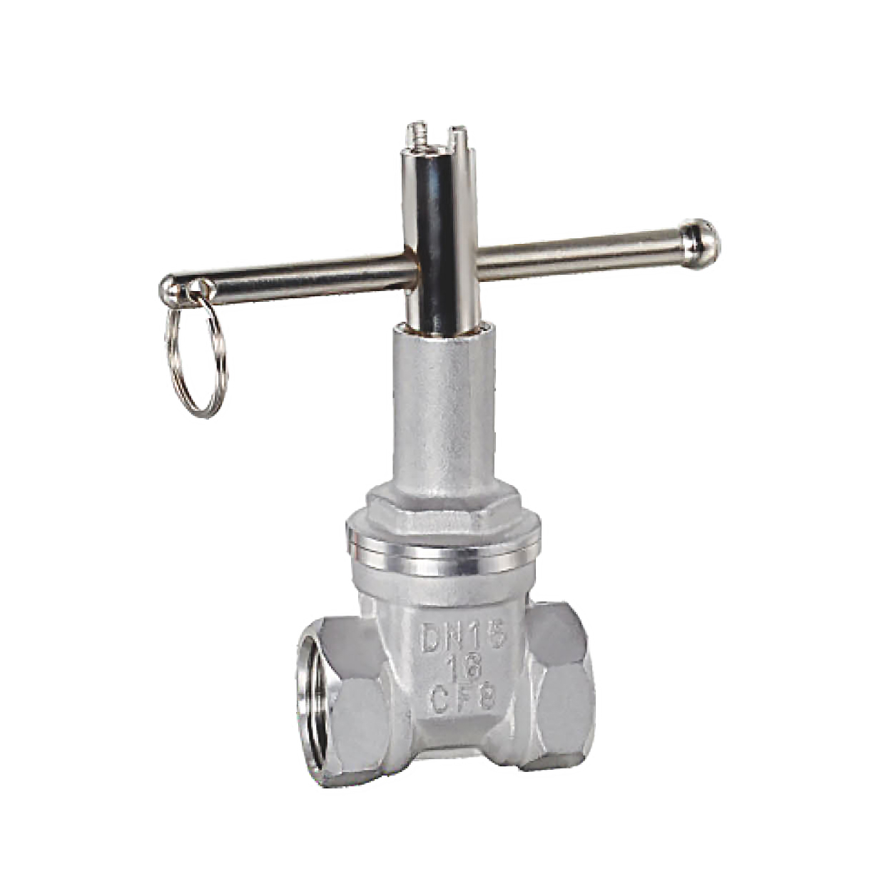 SBZ15X不锈钢软密封防盗丝扣闸阀