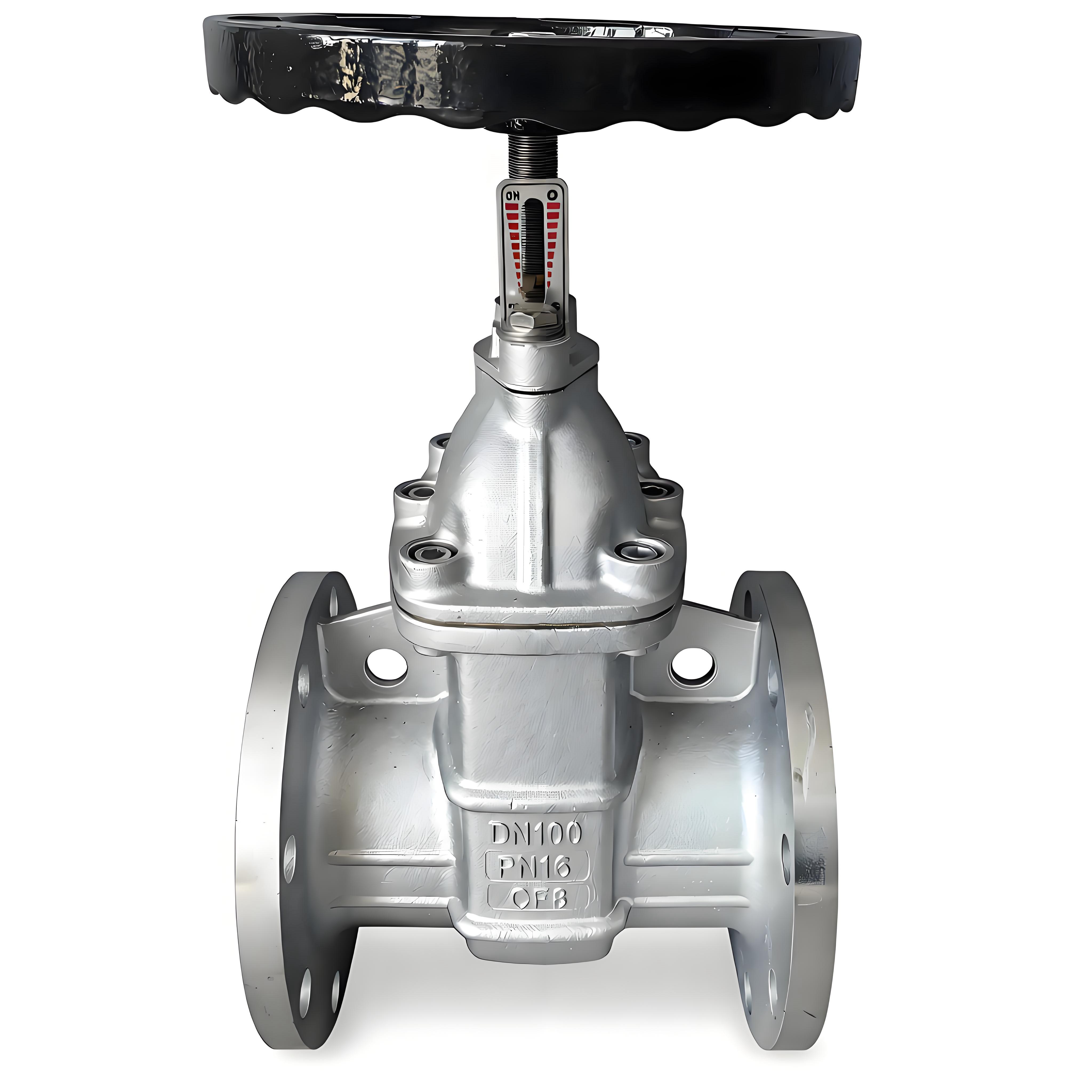 Z45W不锈钢硬密封暗杆闸阀带标尺