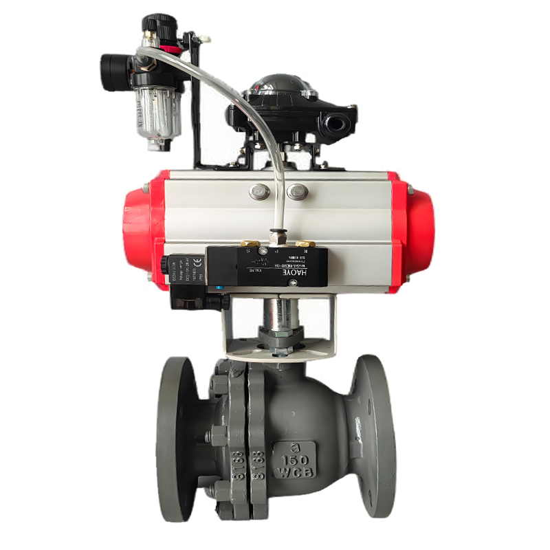 Q641F气动铸钢美标球阀