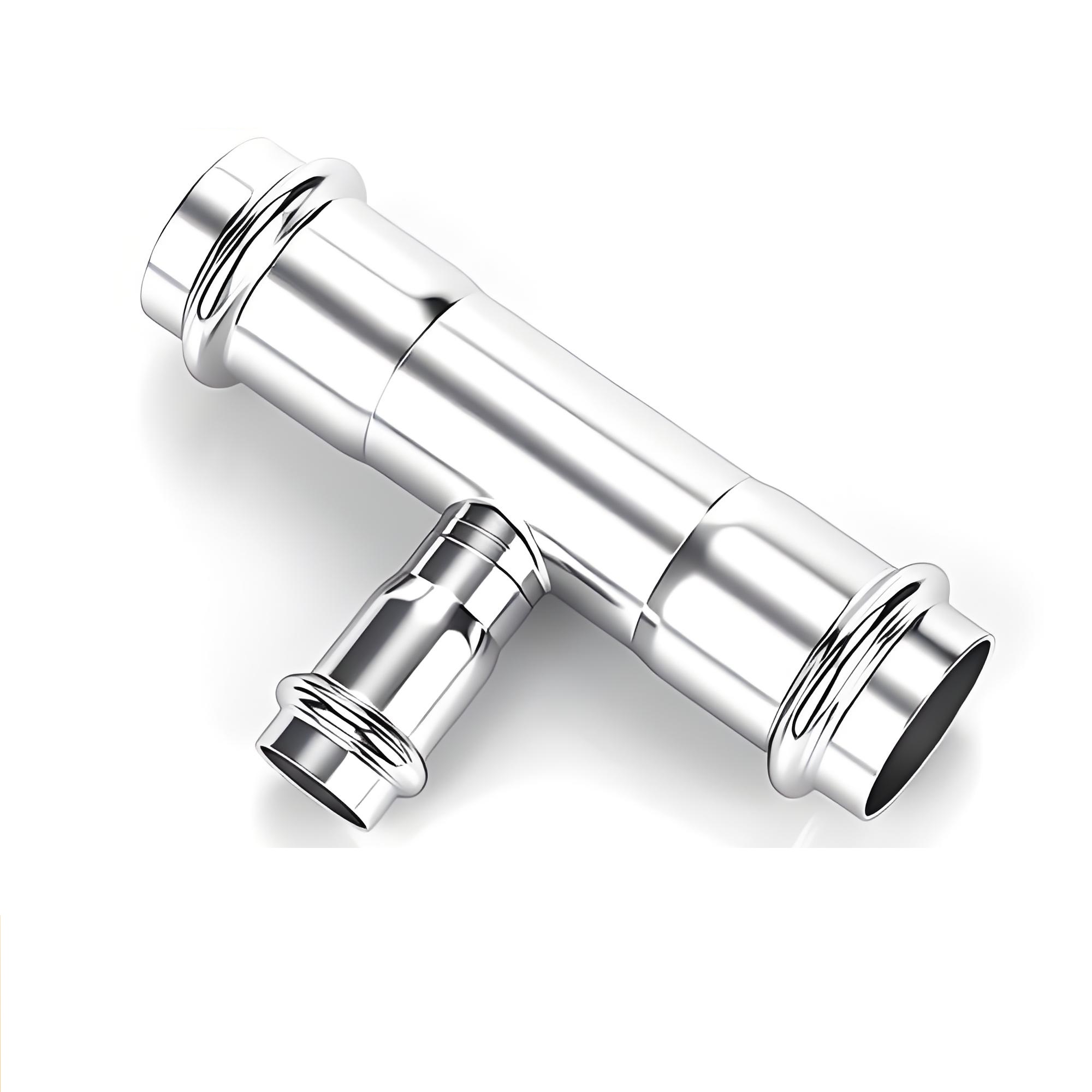 卡压异径中小三通