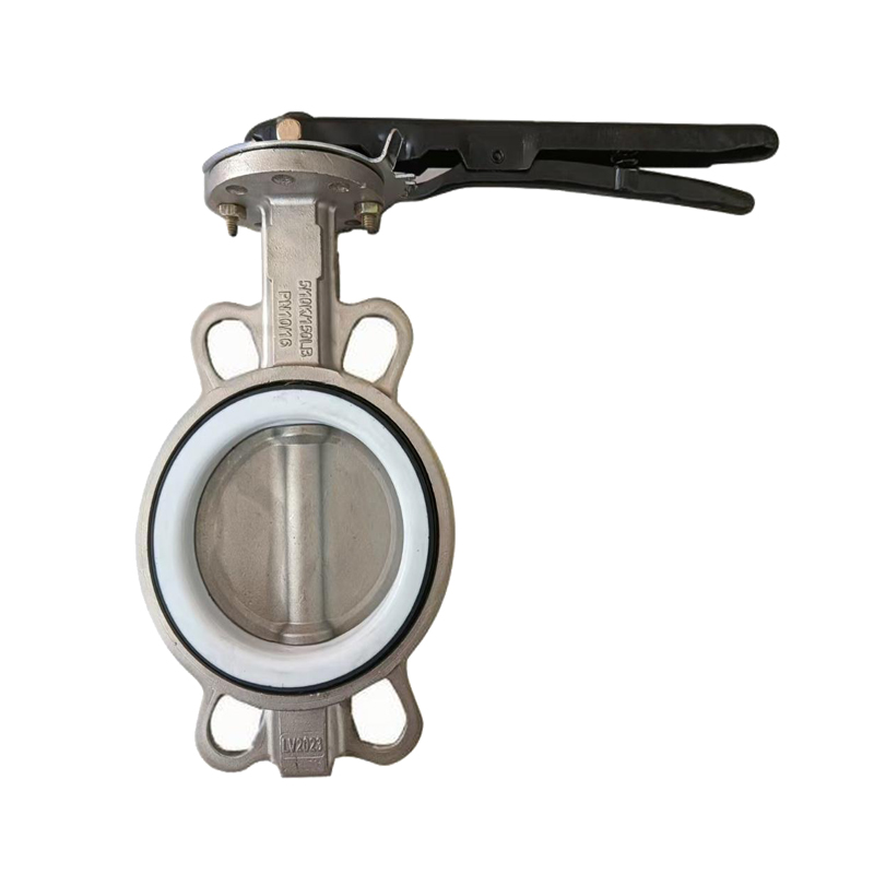 D71F不锈钢对夹蝶阀